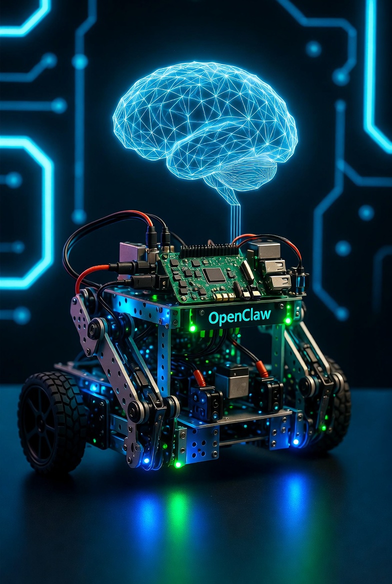 OpenClaw en Robótica Autónoma: Convierte tu Raspberry Pi en un Robot Inteligente y Proactivo con IA Local