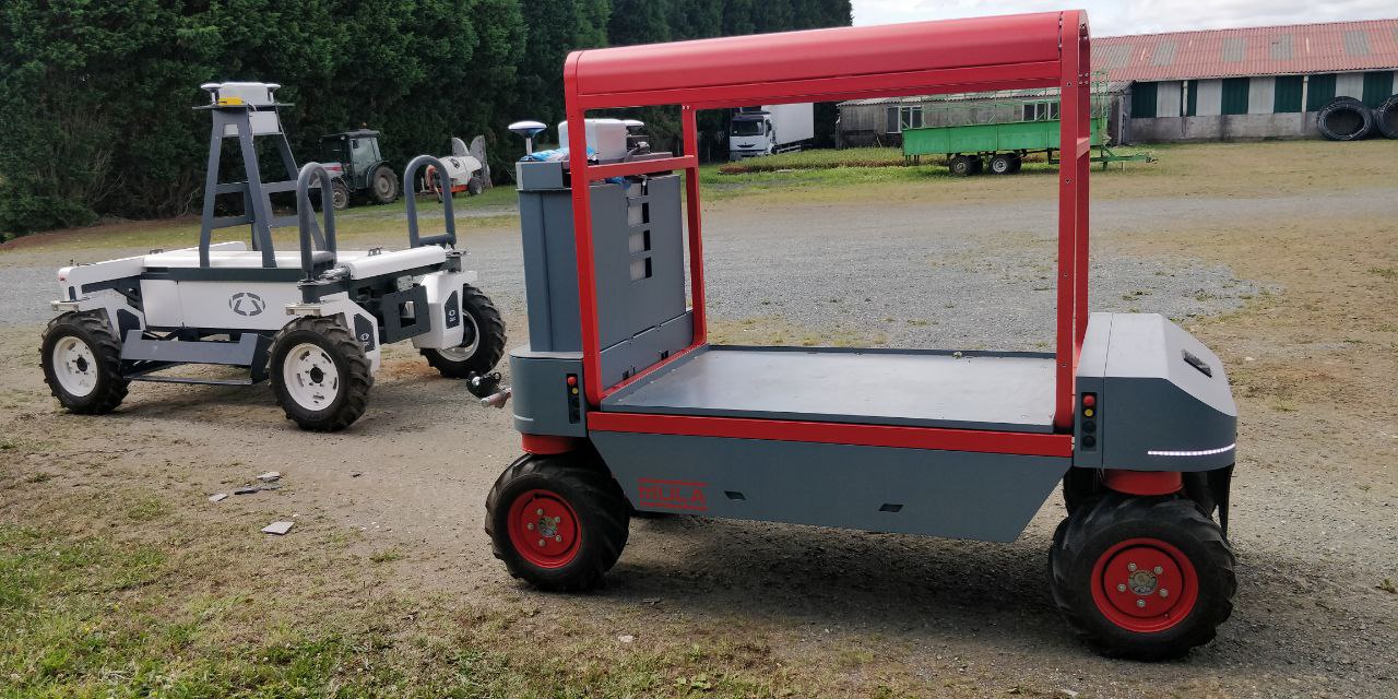 AGV Agro evolucion del prototipo